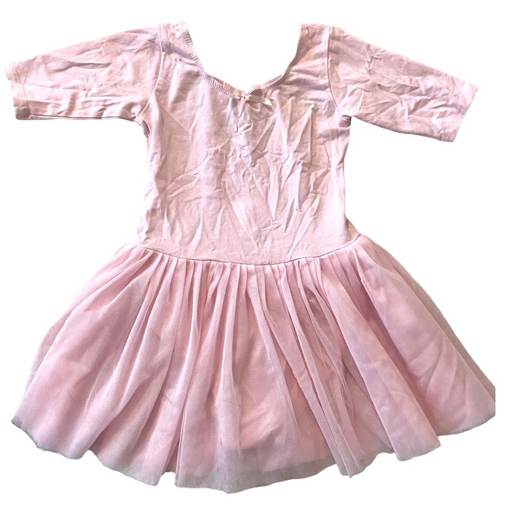 Pink Ballet Girls Dress Size M Fits 5/6 Year Olds